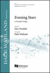 Evening Stars TTBB choral sheet music cover